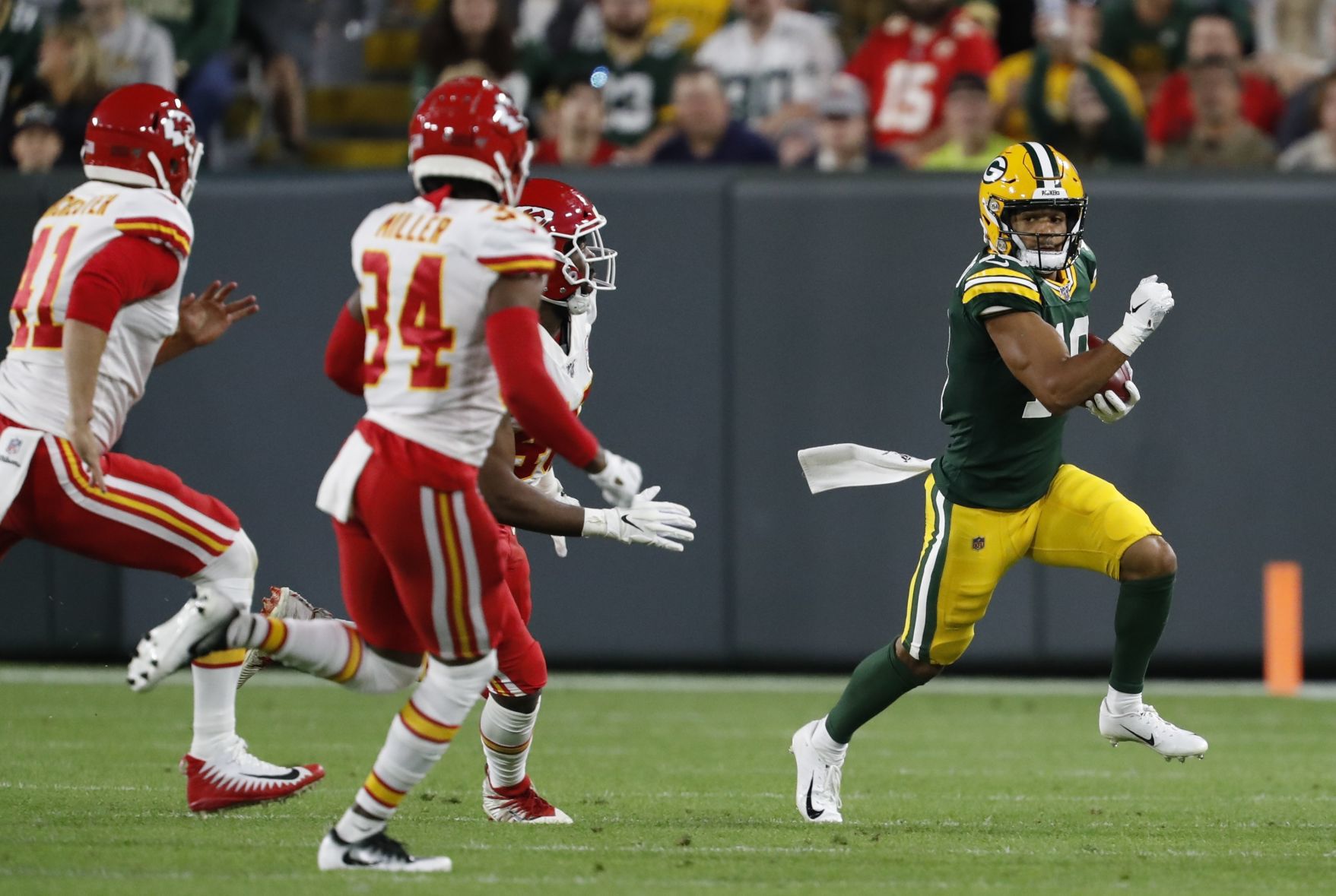 Packers 27, Chiefs 20